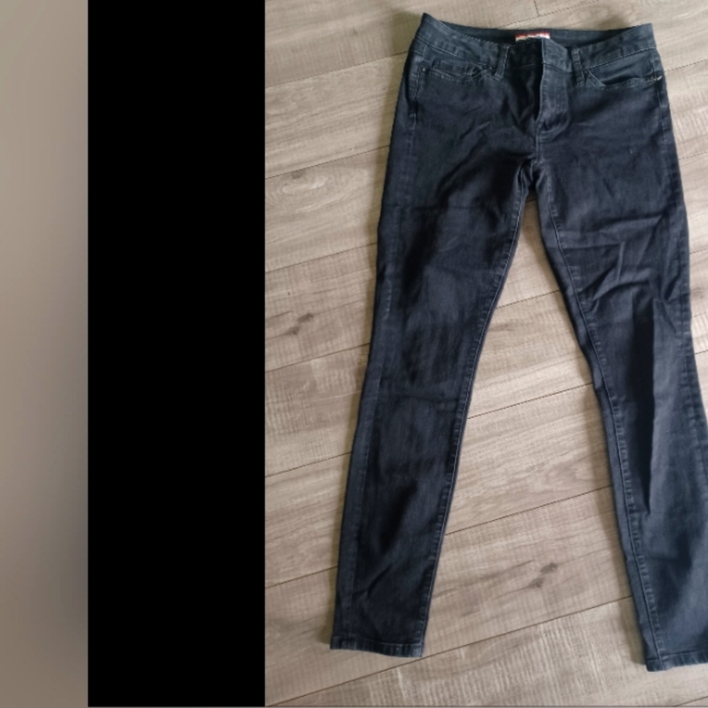 Tommy hilfiger color Black jeans size skinny 2